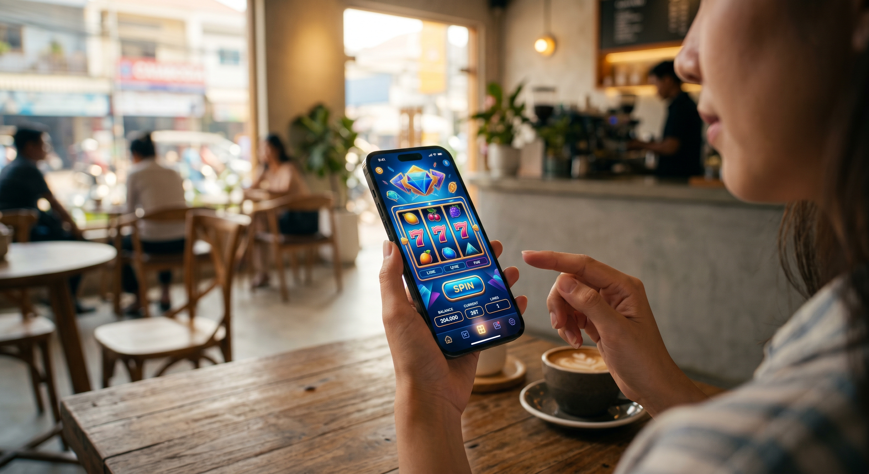 SBOBET berikan fitur main slot via browser smartphone html 5