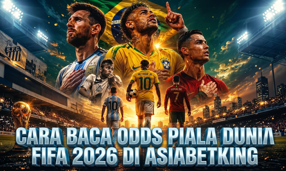 Cara Baca Odds Piala Dunia FIFA 2026 di Asiabetking