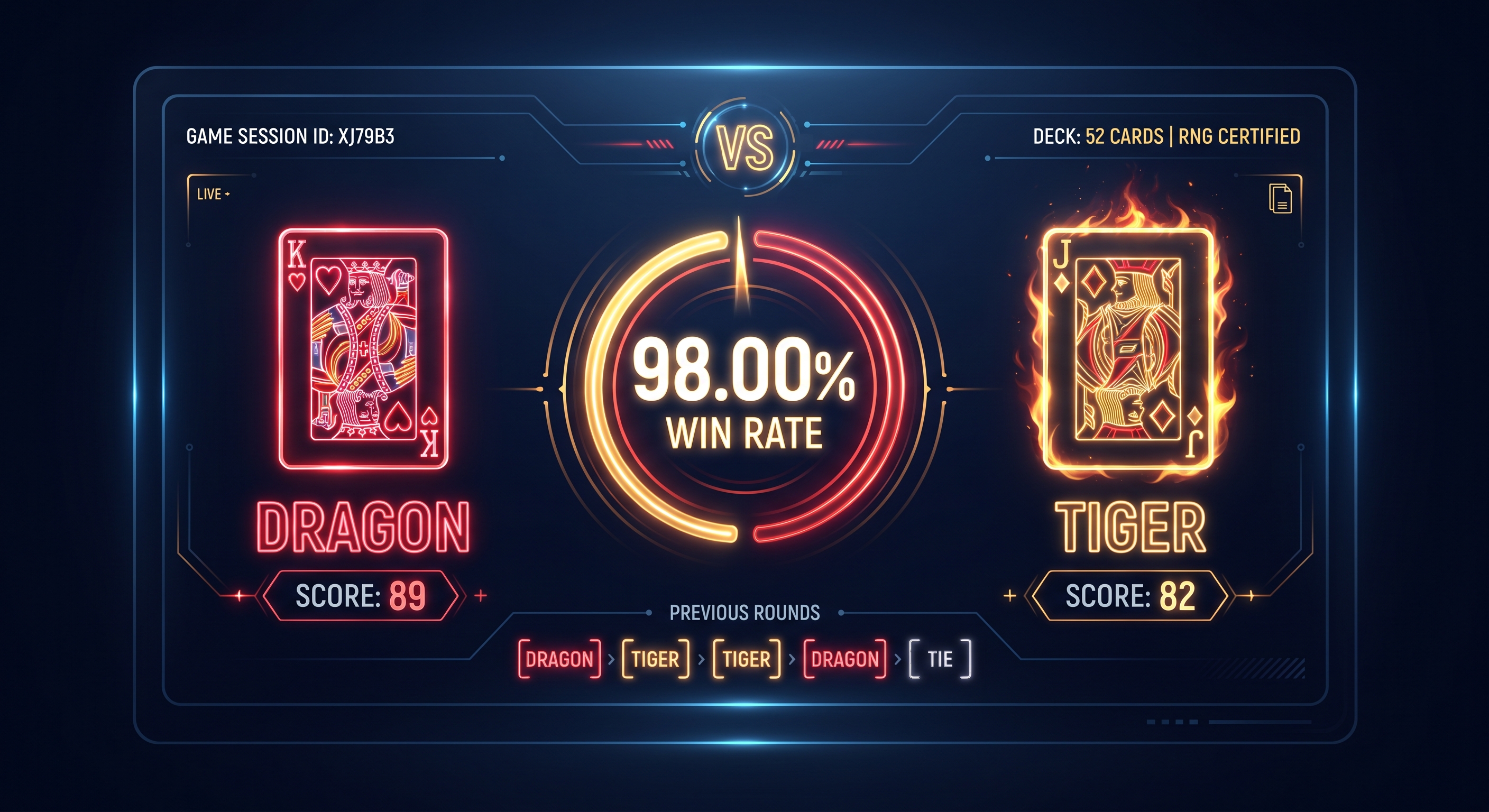 DRAGON TIGER SBO338A Gacor Win Rate di Atas 98.00%
